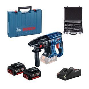 Перфоратор акумуляторний Bosch GBH 180-Li +11pcs SDS Plus-Set 24758 фото