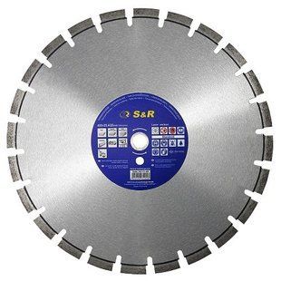 Диск відрізний сегментний S & R по бетону Standart 400 11249 фото