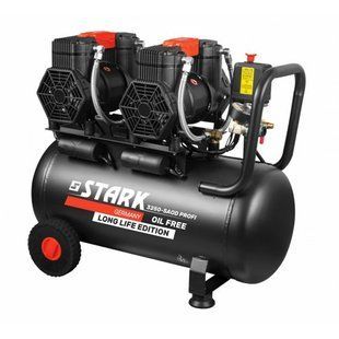 Компресор поршневий безмасляний STARK 3250-SAOD Profi 50 л 300032055 фото