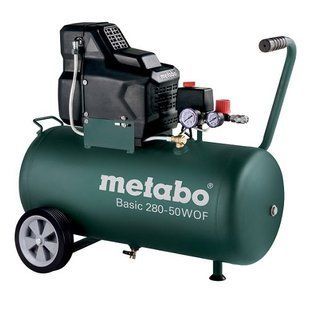 Компресор поршневий безмасляний METABO Basic 280-50 W OF 23669 фото