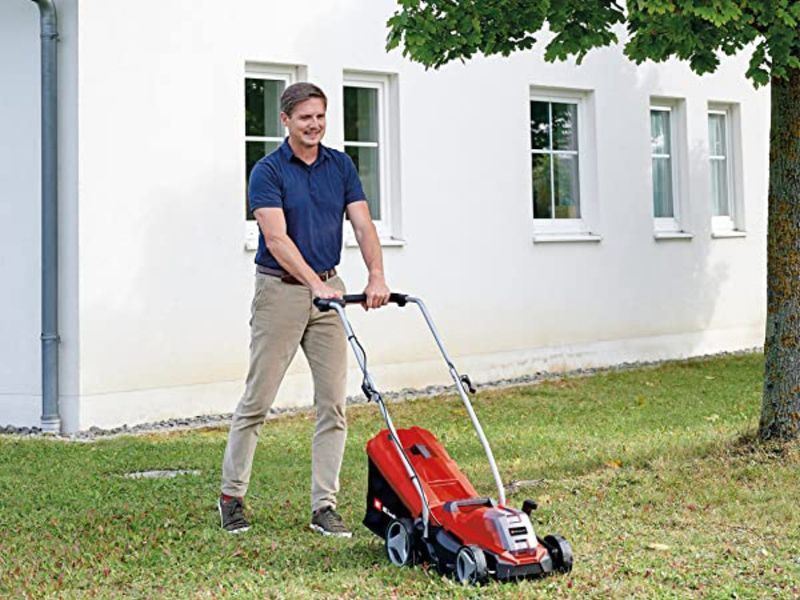 Газонокосарка акумуляторна Einhell GE-CM 18/33 Li - Solo (3413266) 1486119543 фото