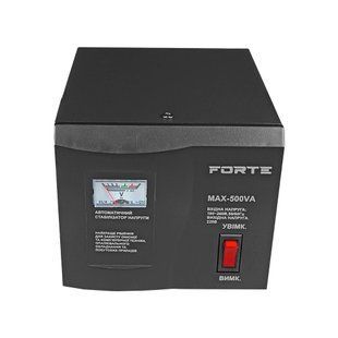 Стабілізатор релейний (1 Ф) - MAX-500VA NEW (500Вт) (FORTE) bp_42061 фото