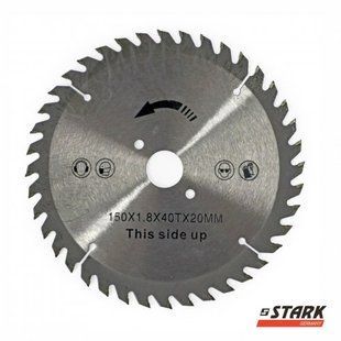 Ріжучий диск для тримера STARK 40Т 310900202 фото