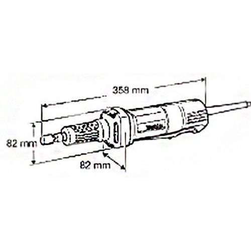Пряма шліфмашина Makita GD 6001 10509 фото