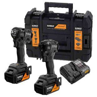 Набір з двох інструментів акумуляторних безщіткових McLaren F1 TEAM SPECIAL EDITION DeWALT DCK2224MP2T DCK2224MP2T фото