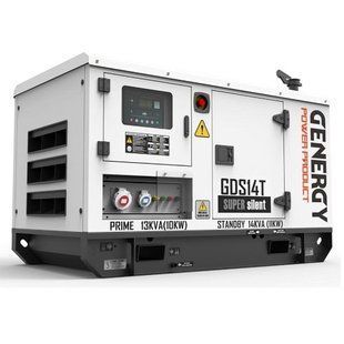 Генератор дизельний GENERGY GDS14T 11,2 кВт 22569 фото