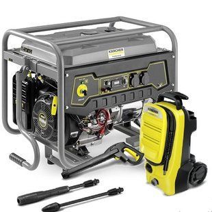 Генератор бензиновий KARCHER PGG 3/1 + мінімийка K 4 Compact UM у подарунок 22661 фото