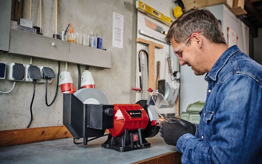 Точило двостороннє Einhell TC-WD 200/150 (4417242) 1491536014 фото