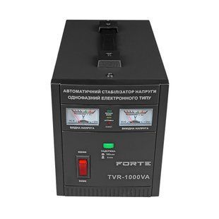 Стабілізатор релейний (1 Ф) - TVR-1000VA (1кВт) (FORTE) bp_28985 фото