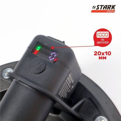 Присоска вакуумна акумуляторна STARK VPE-200A 160 кг 180500022 фото
