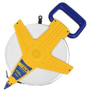 Рулетка S&R FIBERGLASS TAPE 100 м x 13 мм 24027 фото