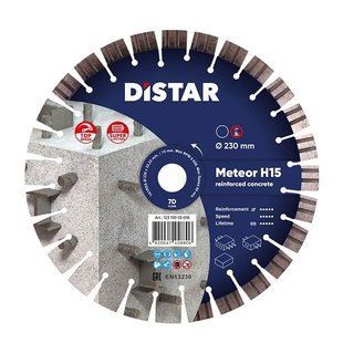 Круг алмазний відрізний Distar Meteor H15 7D бетон армований 21656 фото