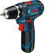 Дриль-шуруповерт акумуляторний Bosch GSR 12V-15 Profi 15977 фото 1