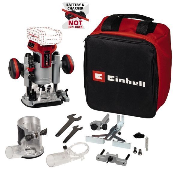 Фрезер акумуляторний Einhell Professional TP-RO 18 Set Li BL - Solo (4350410) 1752081508 фото