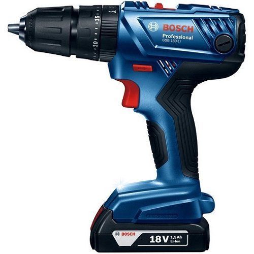 Дриль-шуруповерт ударний акумуляторний Bosch GSB 180-Li 15979 фото
