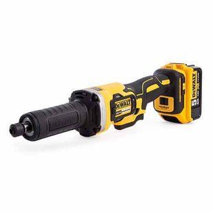 Прямошлифовальна машина акумуляторна безщіткова DeWALT DCG426P2 DCG426P2 фото