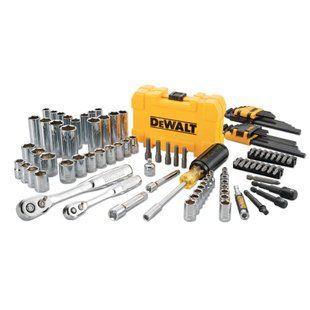 Набір головок, біт, ключів шестигранних 1/4 та 3/8, 108 предметів. DeWALT DWMT73801-1 DWMT73801-1 фото