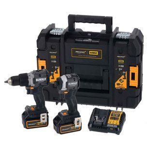 Набір з двох інструментів акумуляторних безщіткових McLaren F1 TEAM LIMITED EDITION DeWALT DCK200MM2T DCK200MM2T фото