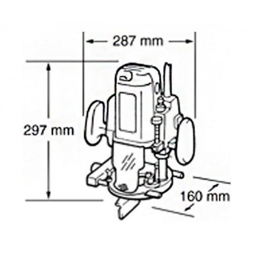 Фрезер Makita RP 2300 FCX 11523 фото