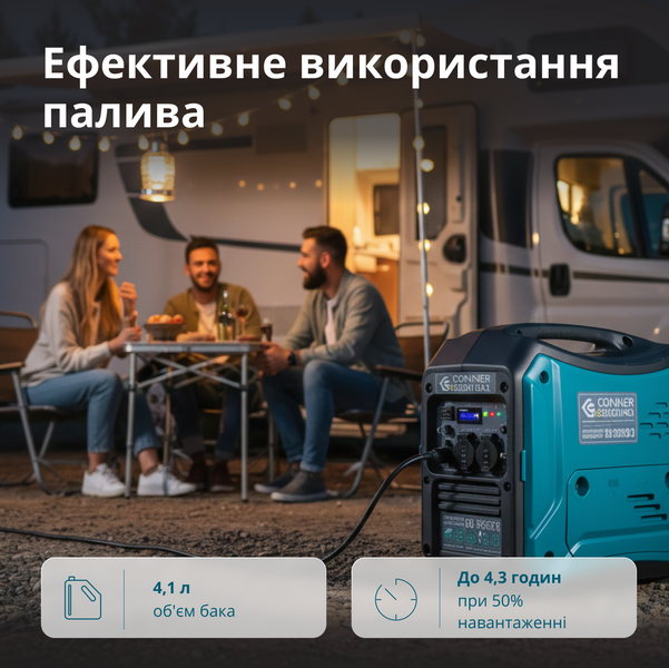 Генератор інверторний Konner&Sohnen KS 3000i S 3,3 кВт KS 3000i S фото
