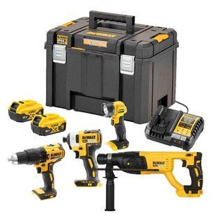 Набір з чотирьох інструментів безщіткових DeWALT DCK440P2T DCK440P2T фото