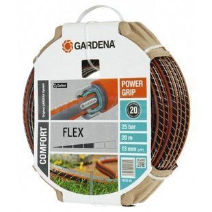 Шланг в комплекті зі сполучними елементами Gardena Flex 13 мм х 20 м. 18034-20.000 фото