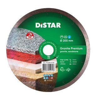 Диск алмазний відрізний Di-Star Granite Premium 200x25,4 15414 фото