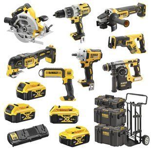 Набір з восьми інструментів акумуляторних DeWALT DCK856P4 DCK856P4 фото