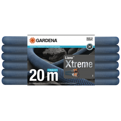 Шланг текстильний Gardena Liano Xtreme 19 мм (3/4") 20 м 18480-20.000.00 фото