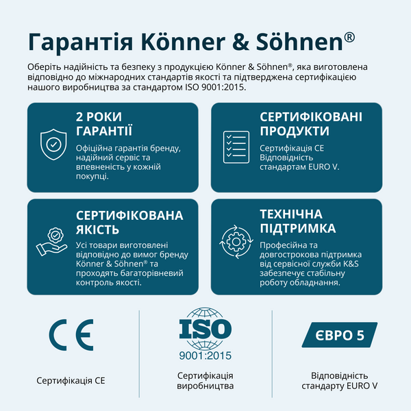 Інверторний генератор K&ouml;nner&S&ouml;hnen KS 9500iE S ATSR 9,5 кВт KS 9500iE S ATSR фото