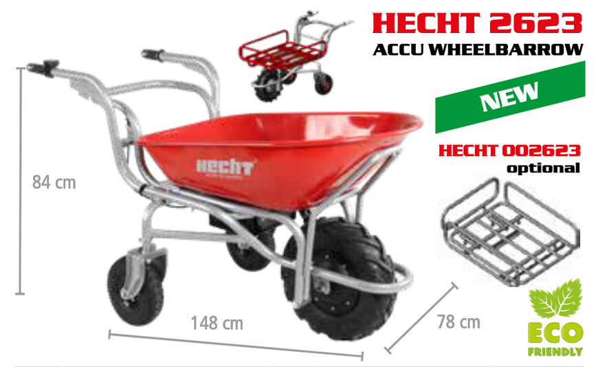 Акумуляторна тачка HECHT 2623 HECHT2623 фото