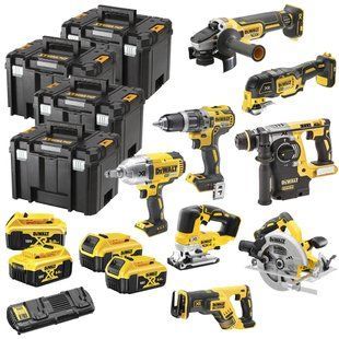 Набір з восьми інструментів акумуляторних DeWALT DCK865P4T DCK865P4T фото