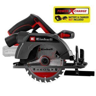 Пила циркулярна акумуляторна Einhell TE-CS 18/165-2 Li - Solo (4331230) 2841064912 фото