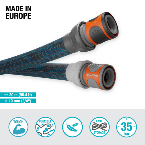 Шланг текстильний Gardena Liano Xtreme 19 мм 3/4" 30 м 18484-20.000.00 фото
