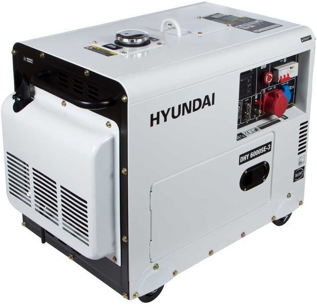 Генератор дизельний Hyundai DHY 6000SE-3 DHY 6000SE-3 фото