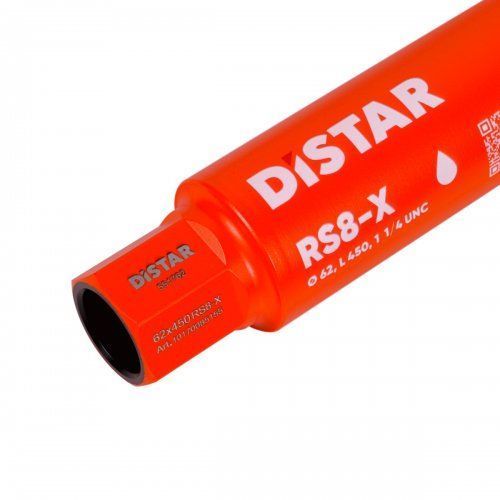 Алмазна коронка Distar DLD RS8-X 62x450x1 1/4 UNC високоармований бетон 25504 фото