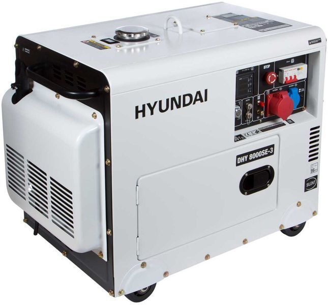Генератор дизельний Hyundai DHY 8000SE-3 DHY 8000SE-3 фото