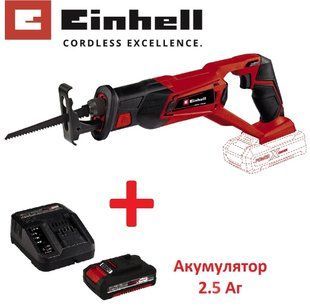 Пила шабельна акумуляторна Einhell TE-AP 18/22 Li Kit 2.5 Ah (4326300K) 1962634002 фото