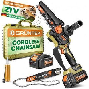 Міні-пила акумуляторна GRUNTEK Li-Ion 21V 2Ah 25512 фото