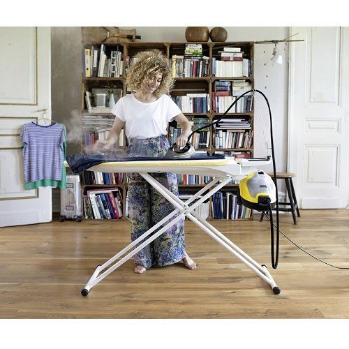 Пароочисник KARCHER SC 4 EasyFix Premium Iron з насадкою для підлоги та паровою праскою 21218 фото
