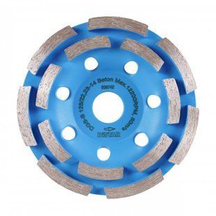 Чаша алмазна шліфувальна Distar 125/22,23x14 ФАТС Beton 24778 фото