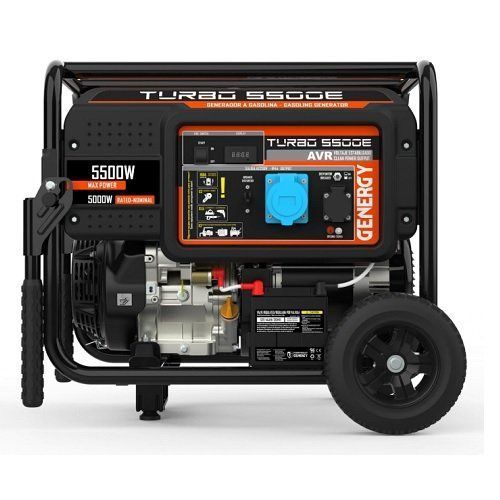 Генератор бензиновий GENERGY TURBO 5500 E 5,5 кВт 240047090 фото