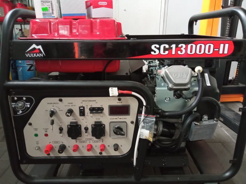 Генераторна установка SC13000-II 3ф 13 кВА, ел.старт, бак-30л 34360 фото