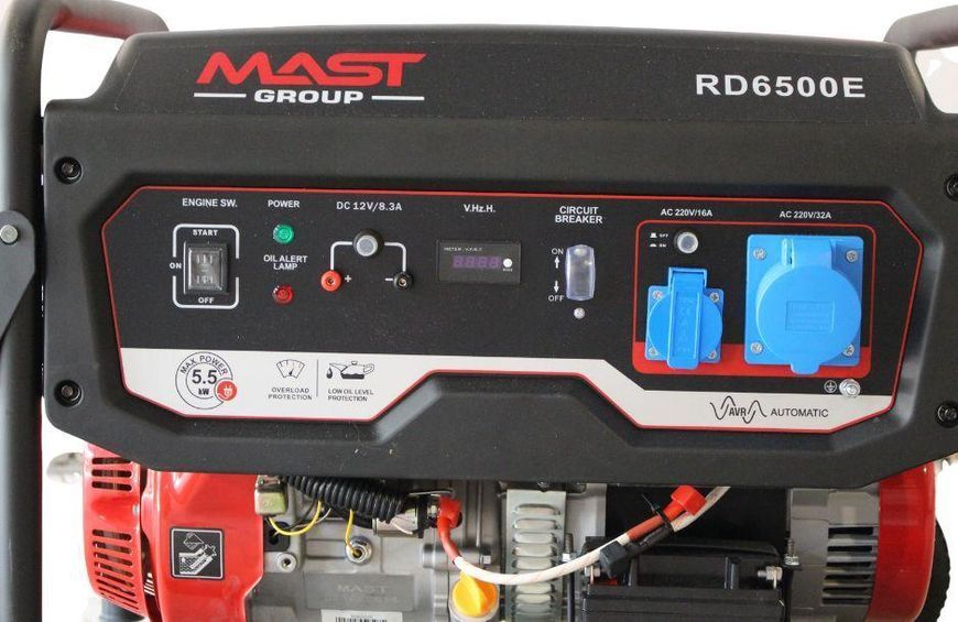 Бензиновий генератор MAST GROUP RD6500E + газова плитка Orcamp CK-505 + електричний обігрівач Gardyer HE2000 2230272375 фото